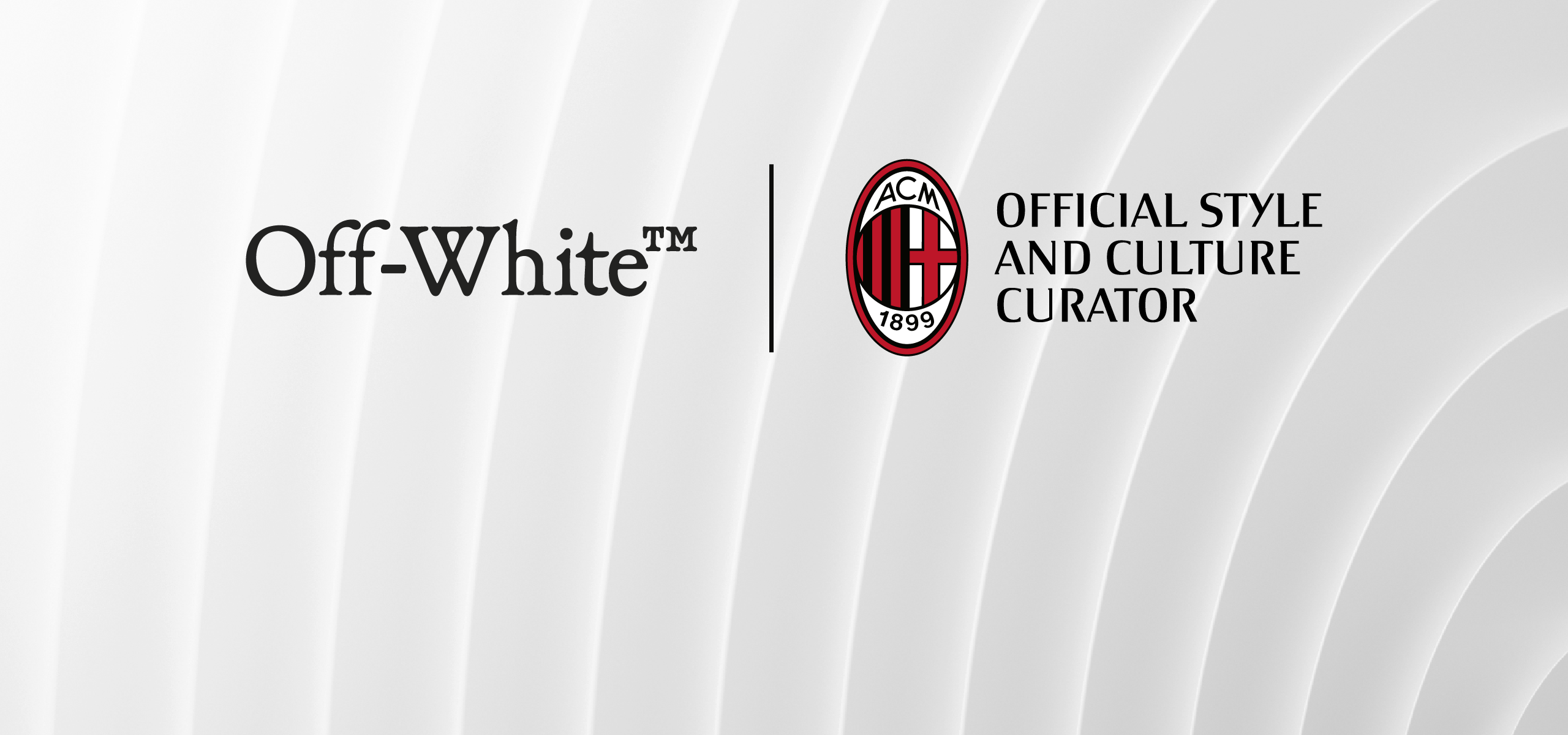 Off-White AC Milan Logo Scarf