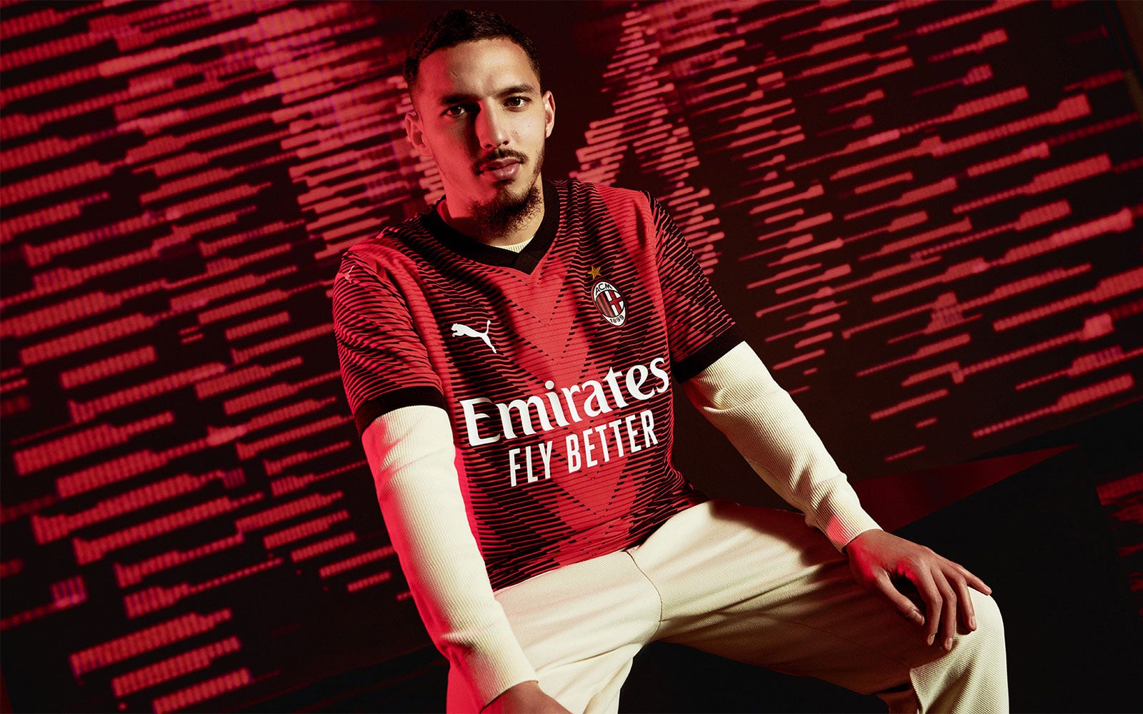 Giroud, Leao model new AC Milan Home kit for 2023/24 season - Pulse Sports  Nigeria