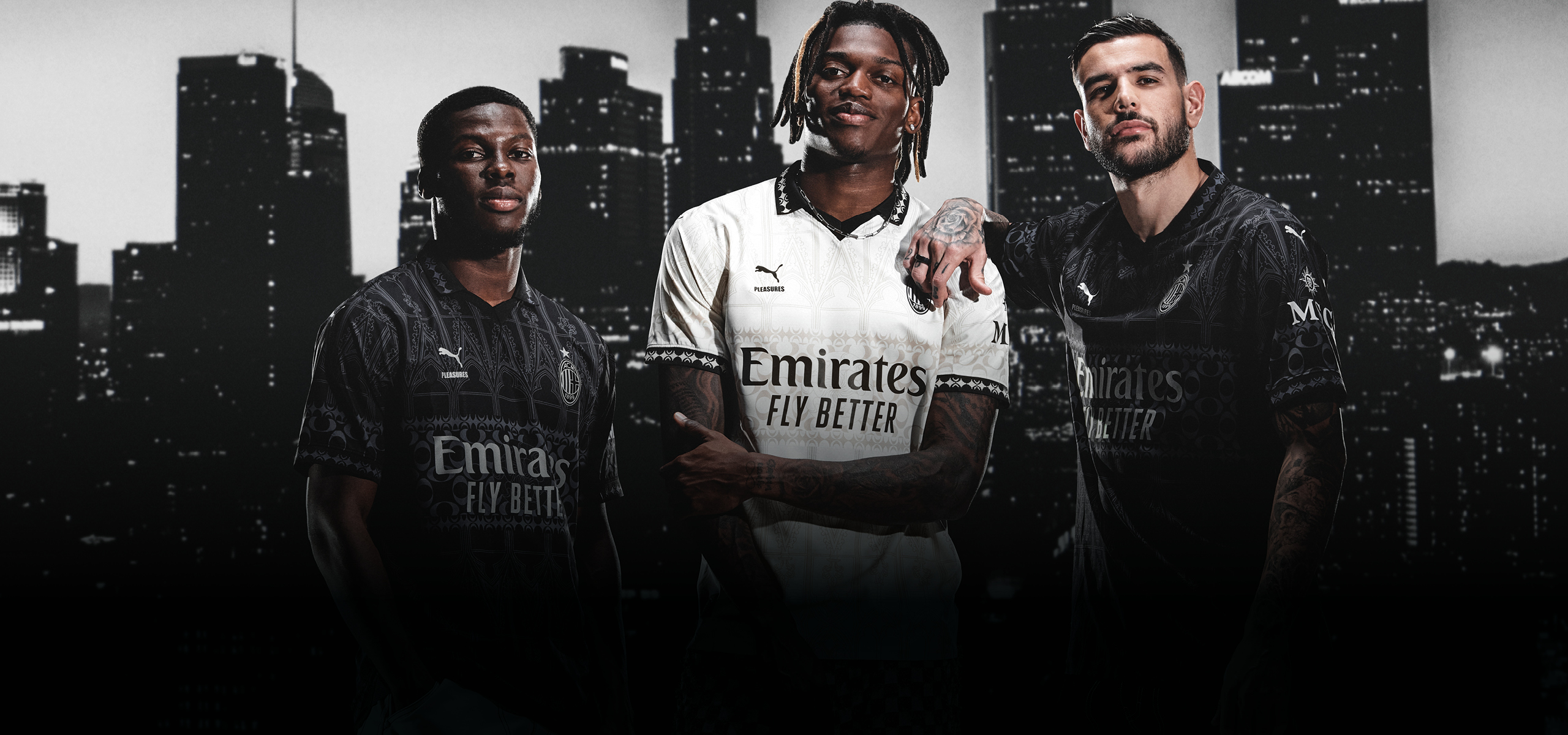 AC Milan and PUMA unveil the new Fourth Kit with PLEASURES