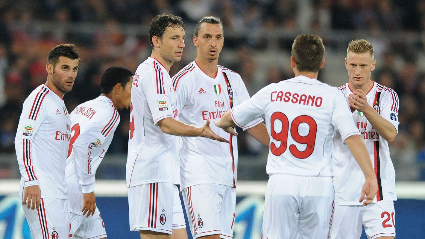 Serie A, 2011-12. Milan. last time (before today) in the