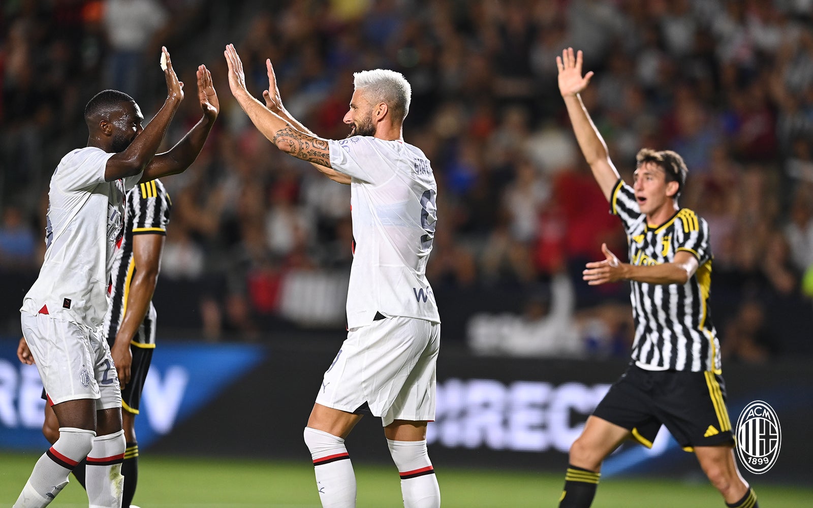 Juventus beat AC Milan on penalties following 2-2 draw in California  friendly