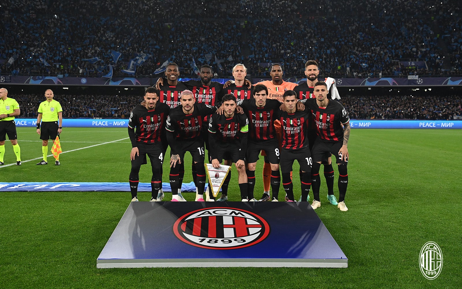 MILAN X NAPOLI, CHAMPIONS LEAGUE 2022 / 2023, 1º) JOGO QUARTAS DE FINAL