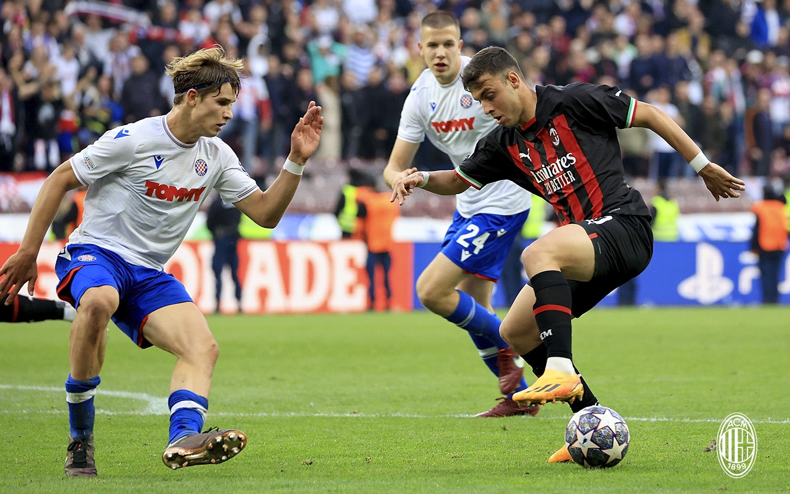 Hajduk Split v AC Milan, UEFA Youth League 2022/23: official line-ups