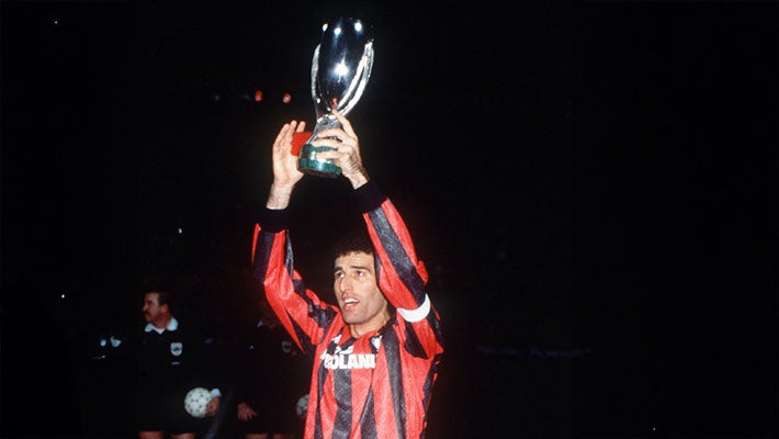 MILAN AC – Enveloppe Oblitérée Super Coupe D'Europe 1989 – Collection Football