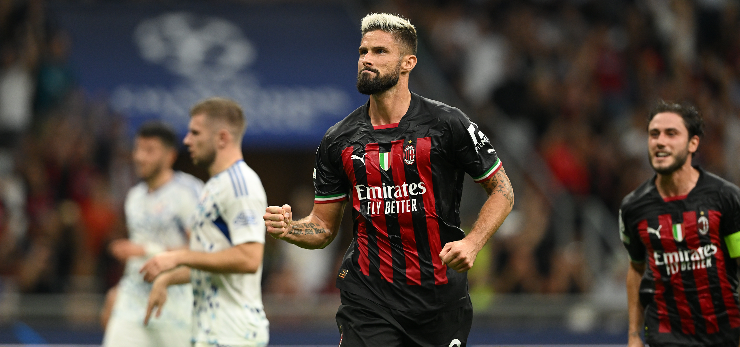 Champions: Milan goleia Dínamo Zagreb e fica a um empate da classificação, liga dos campeões