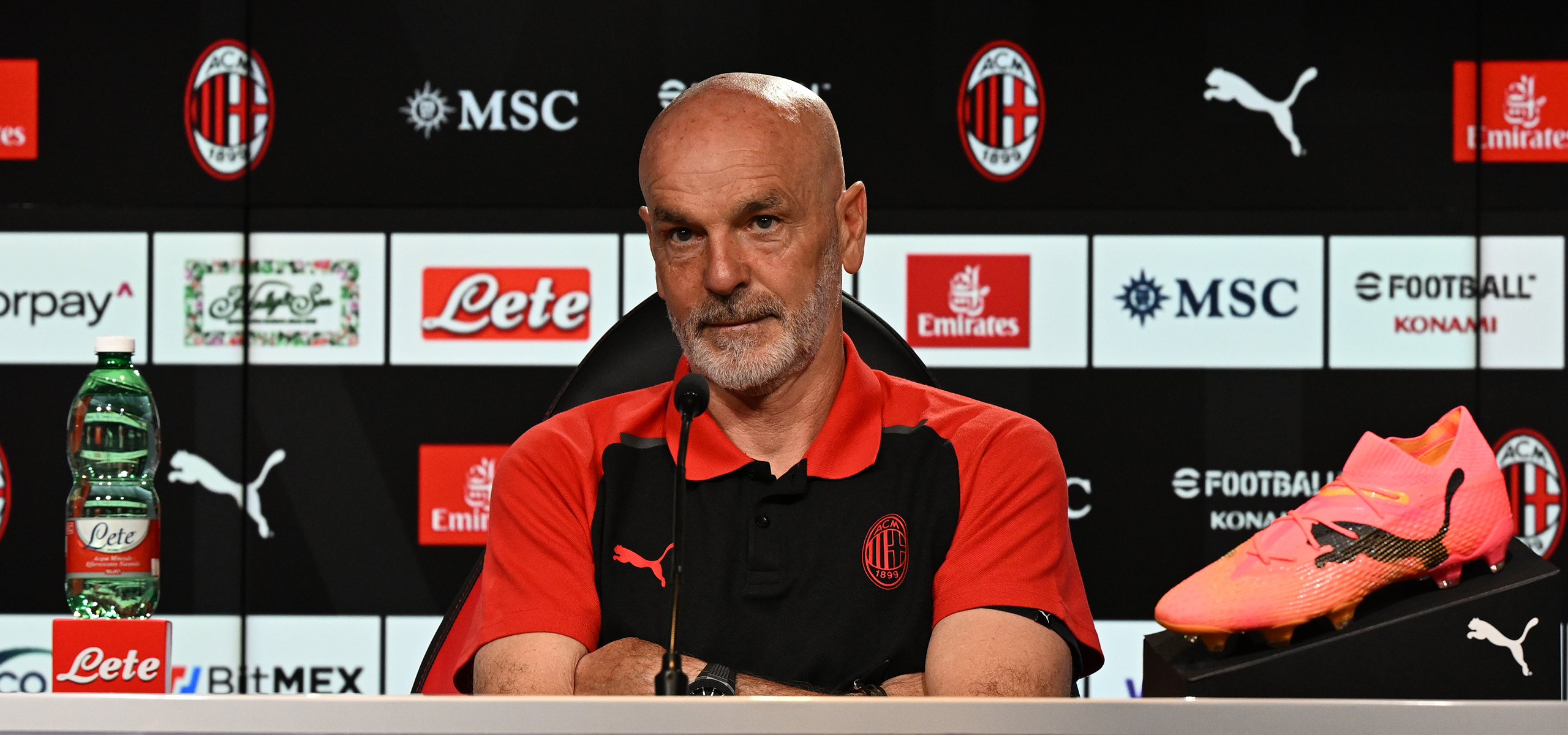 Juventus v AC Milan, Serie A 2023/2024: Stefano Pioli's pre-match press  conference at Milanello | AC Milan