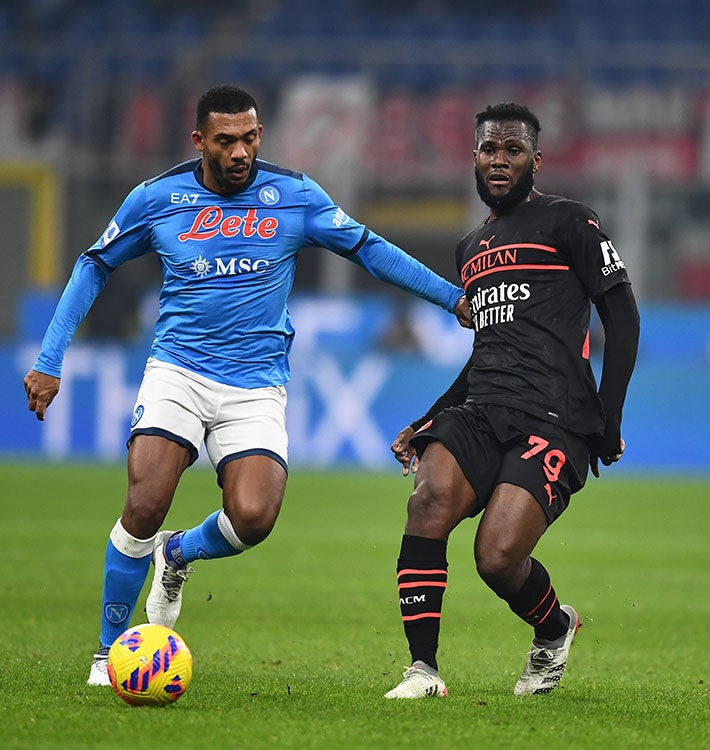 Juan Jesus of Napoli during the Serie A TIM match between Genoa