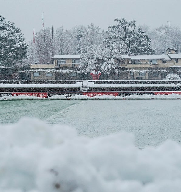 Gallery A snowy Milanello day, 4 December 2020 | AC Milan