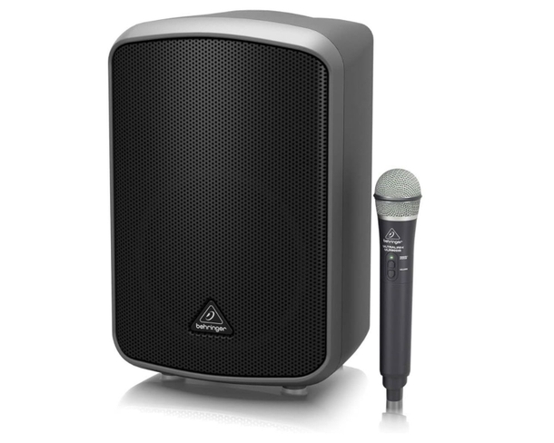 Kleine box met microfoon