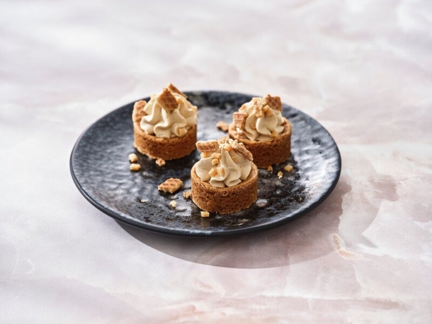 Karamel-stroopwafel slofgebakje 