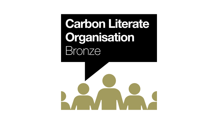 Logo of a Bronze Carbon Literate Organisation