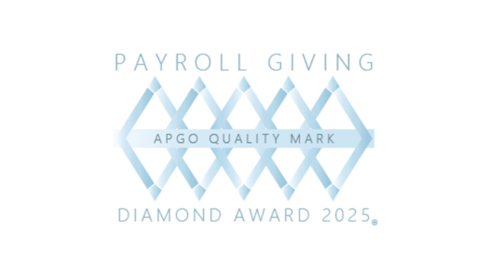 Payroll Giving Diamond Award 2025 logo
