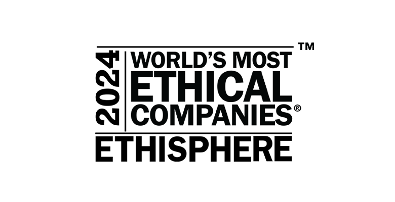 World's most ethical companies logo