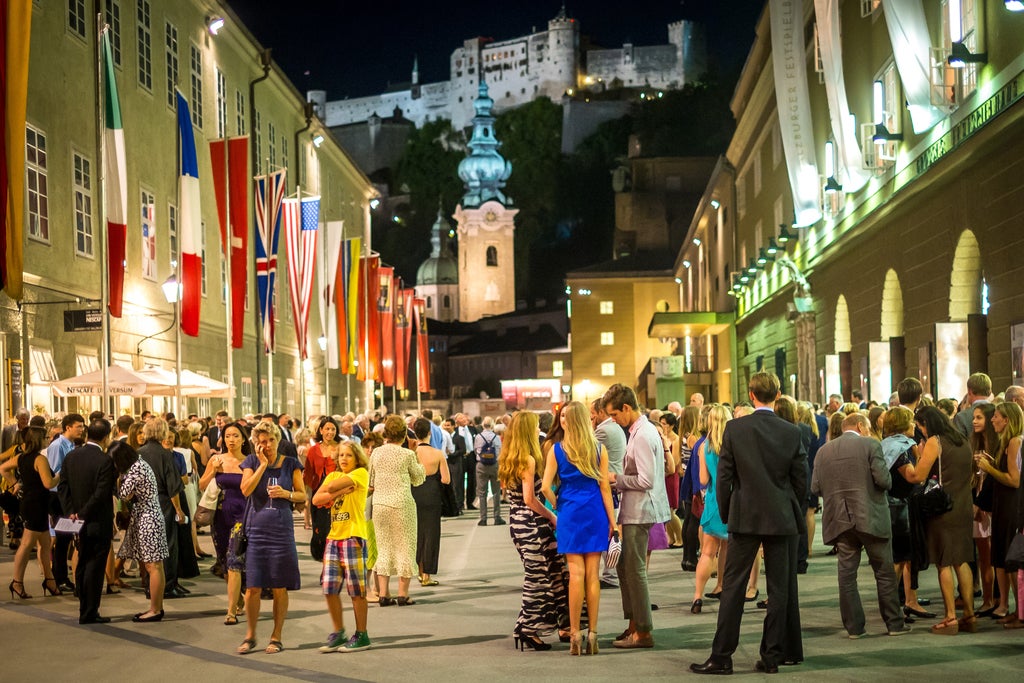Salzburger-Festspiele-Hofstallgasse © Tourismus Salzburg GmbH Fotograf: Günter Breitegger
