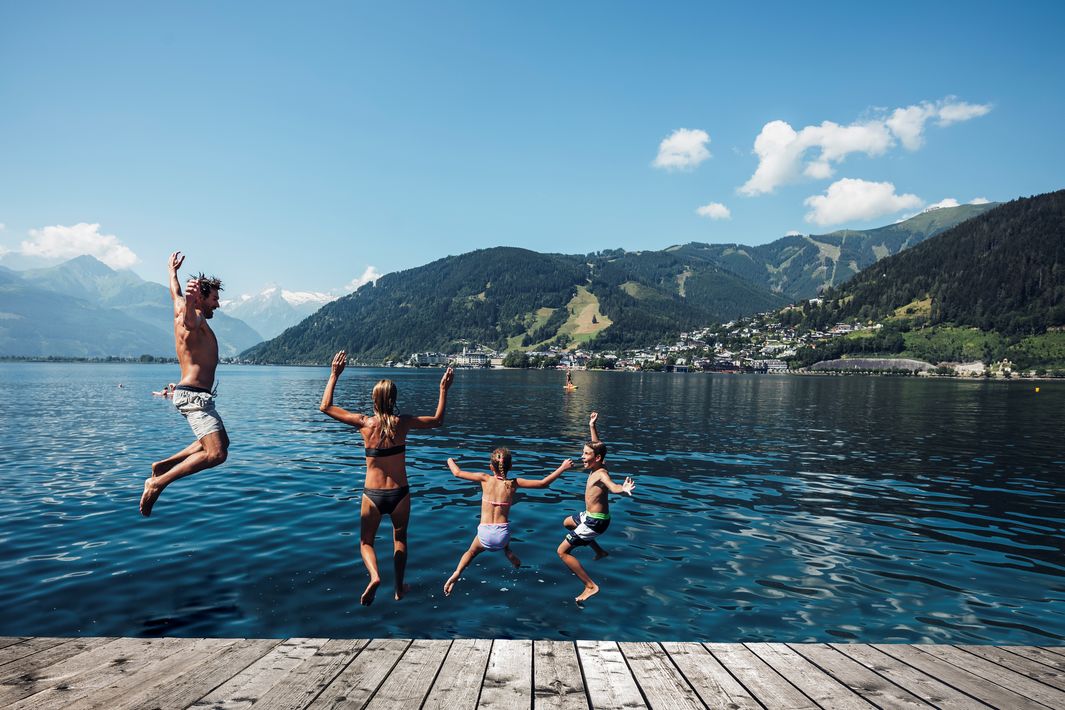Badespass-am-zeller-see © Zell am See Kaprun Tourismus