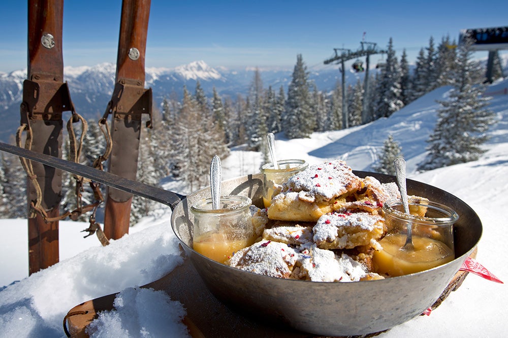 Kaiserschmarrn auf den AlmSkihütten am Hauser Kaibling © Fotograf Herbert Raffalt