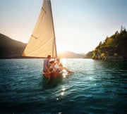 Sonnenuntergang-am-Wolfgangsee © SalzburgerLand Tourismus