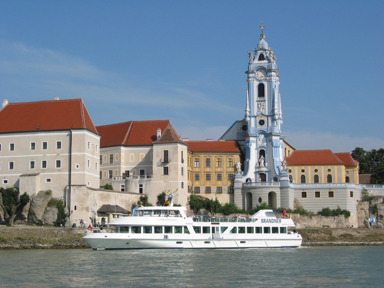 MS austria princess vor Dürnstein © BRANDNER Schiffahrt Gmb