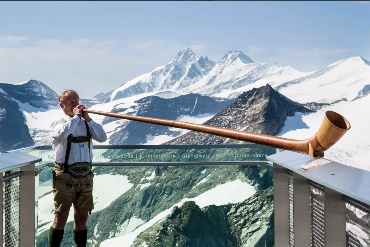 GIPFEL KLÄNGE KITZSTEINHORN © Gletscherbahnen Kaprun AG