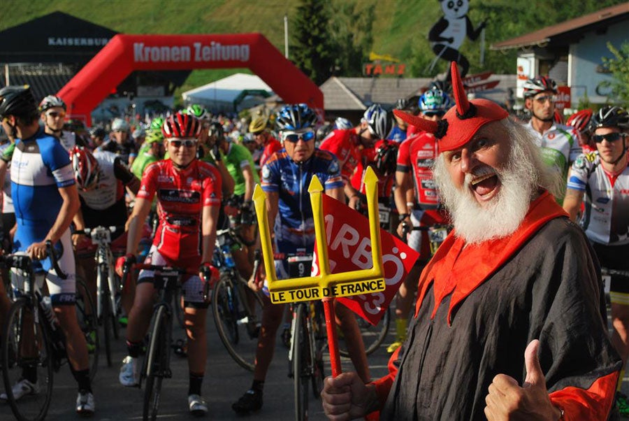 Start in Bad Kleinkirchheim (FotoARBÖ KK)