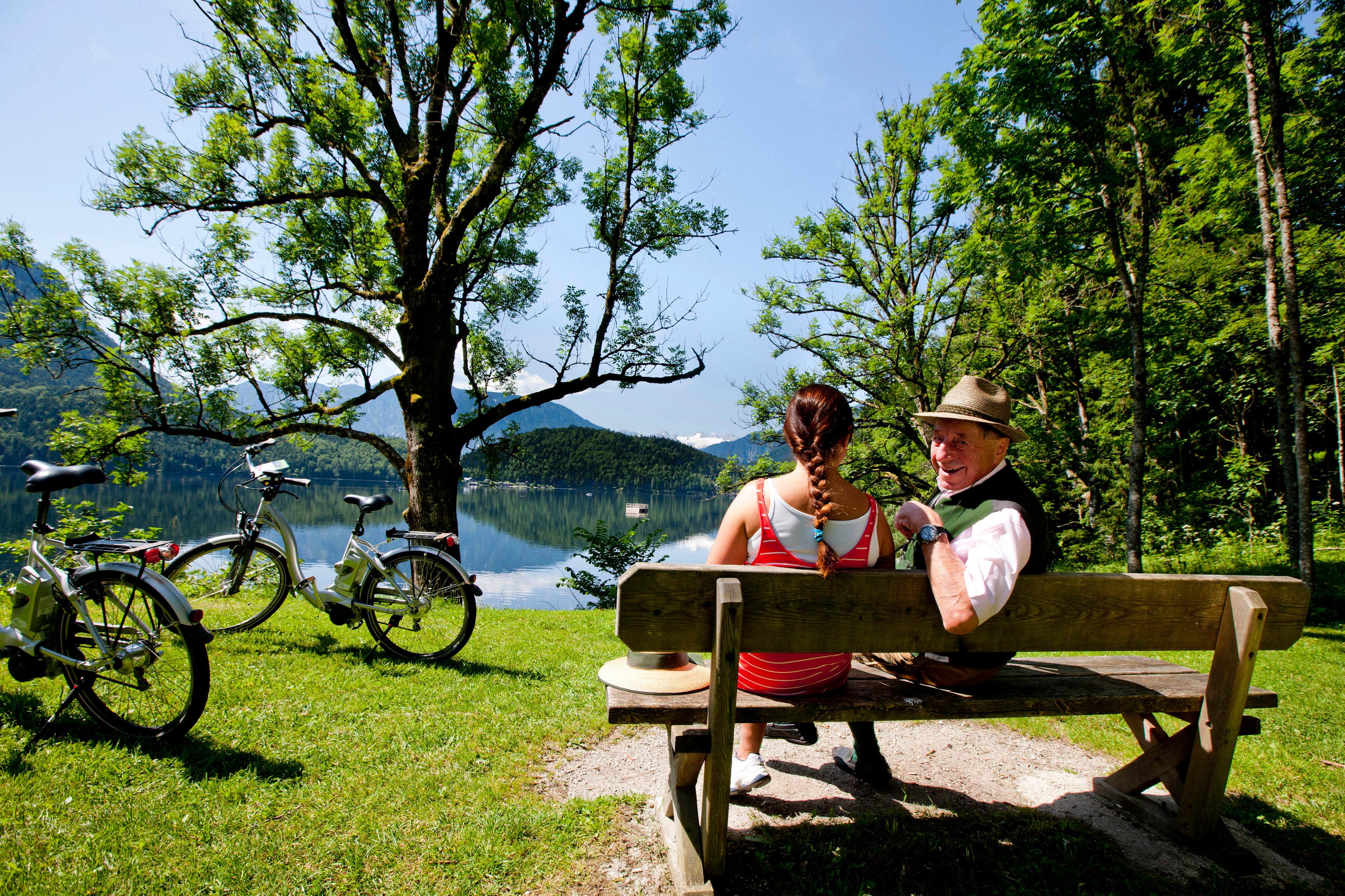 E-Bikefahren im Ausseerland © Steiermark Tourismus / Tom Lamm