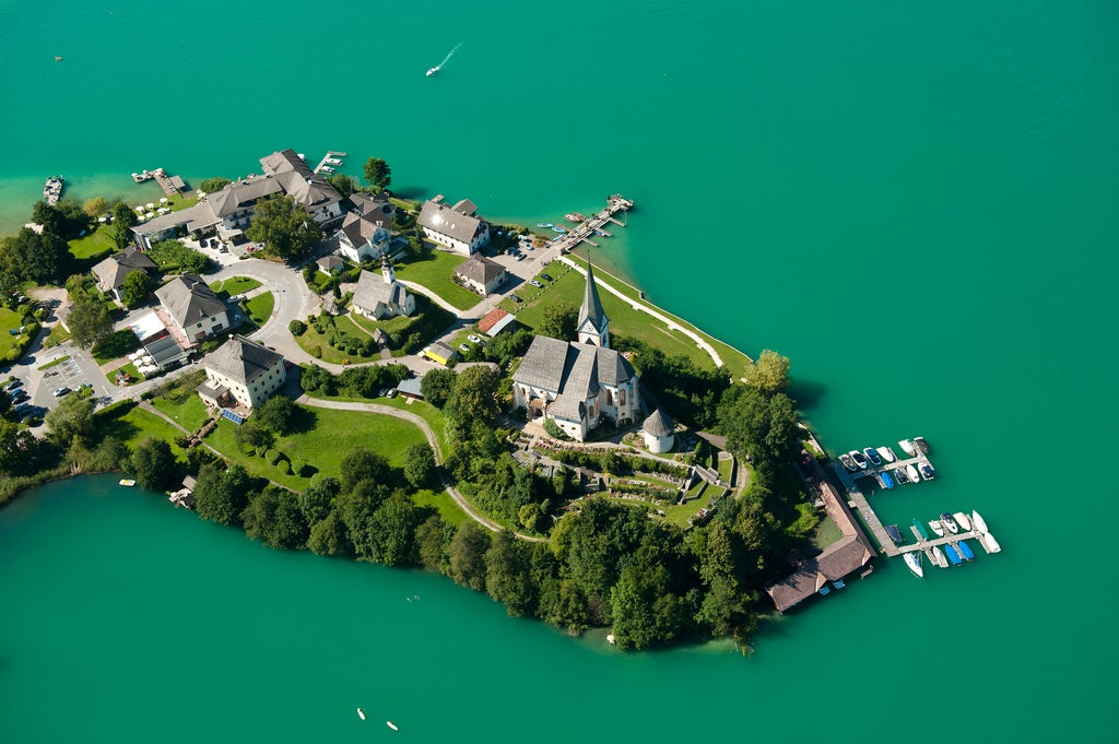 Blick auf Maria Wörth am Wörthersee - © Kärnten Werbung, Franz Gerdl