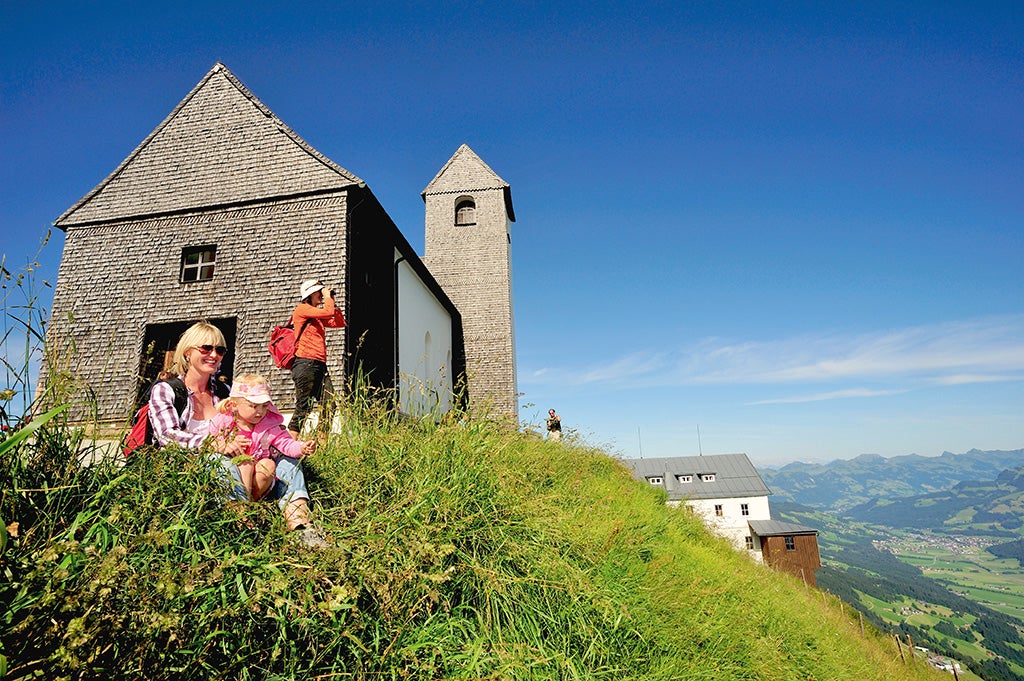 Aussicht von der Hohen Salve © Bildarchiv SkiWelt