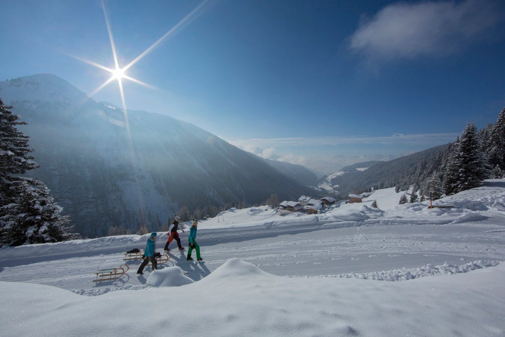 Rodeln-in-Ochsengarten-Oetztal © Oetztal-Tourismus Foto Bernd Ritschel