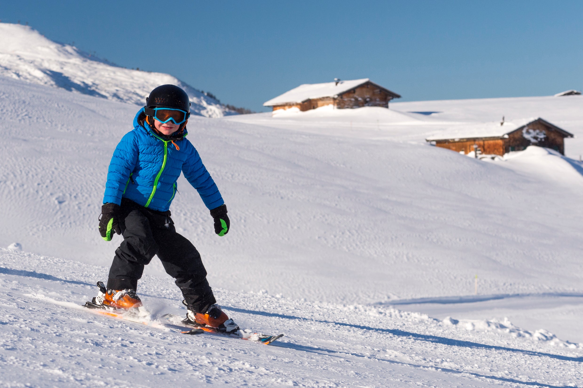 Skifahren-mit-der-Familie-Almenwelt-Lofer © Salzburger-Saalachtal-Tourismus