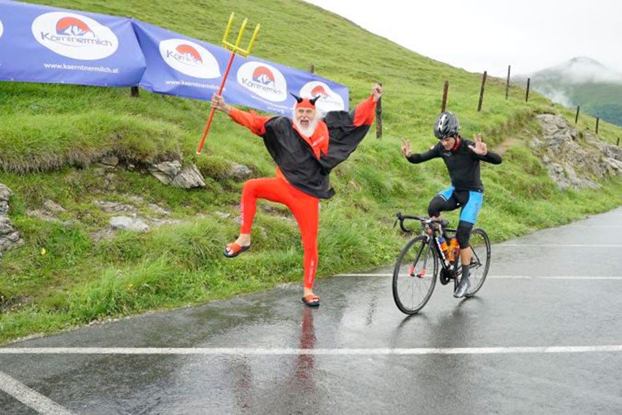 Nockalmkoenig 2016 Der spaetere Sieger Mario Kienzl (FotoARBÖ KK)