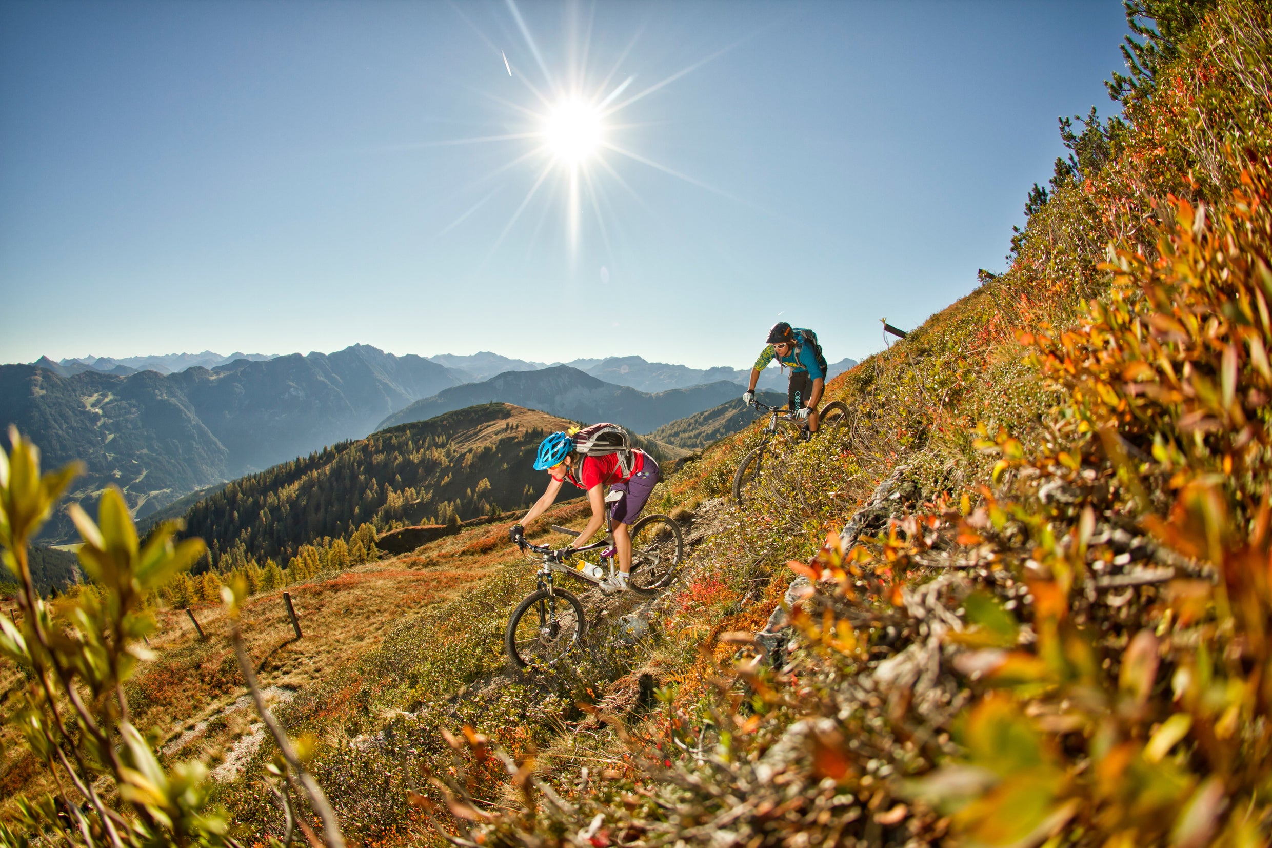 Mountainbiken-Flachau© SalzburgerLand-Tourismus Fotograf Wolfgang Watzke