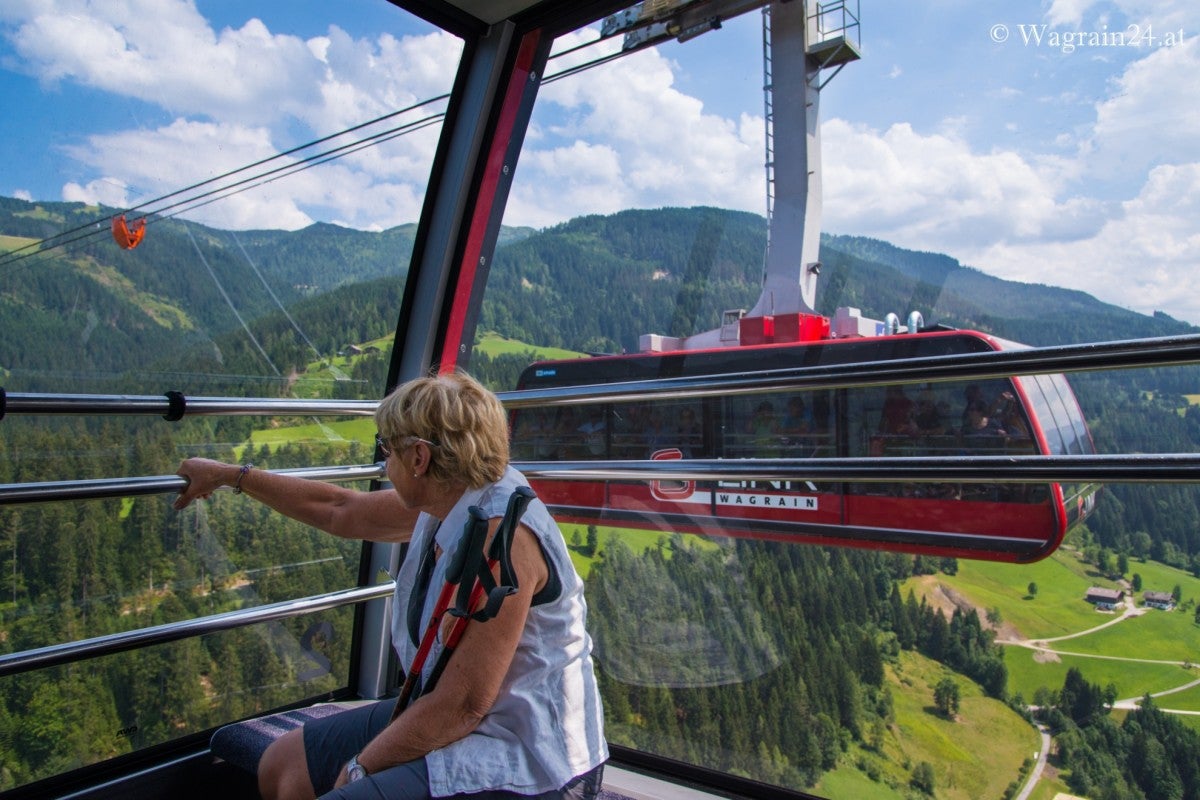 G-Link Pendelbahnfahrt in Wagrain © Wagrain24.at