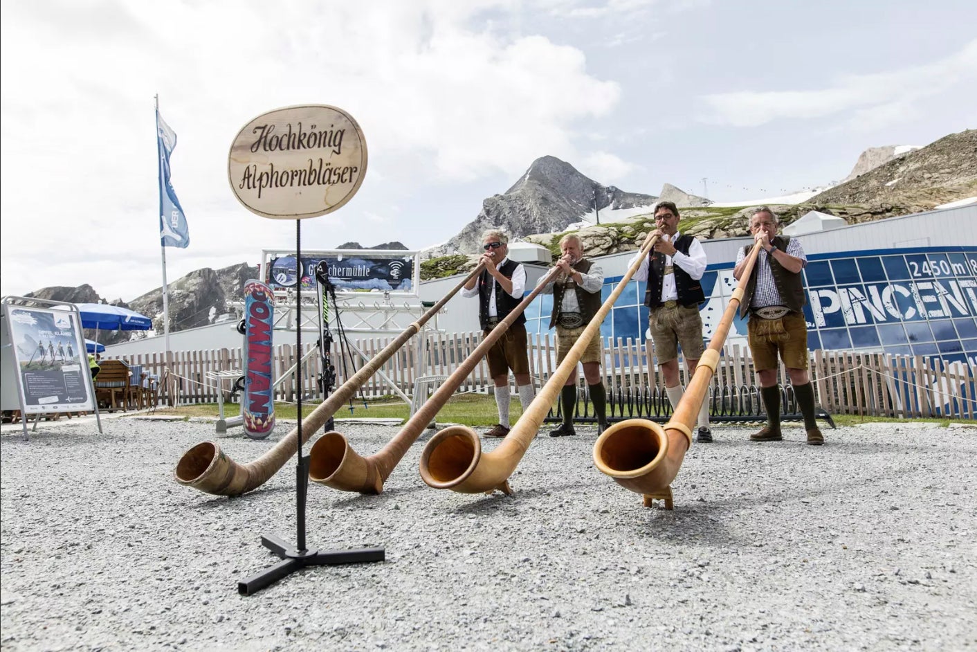 GIPFEL KLÄNGE KITZSTEINHORN © Gletscherbahnen Kaprun AG