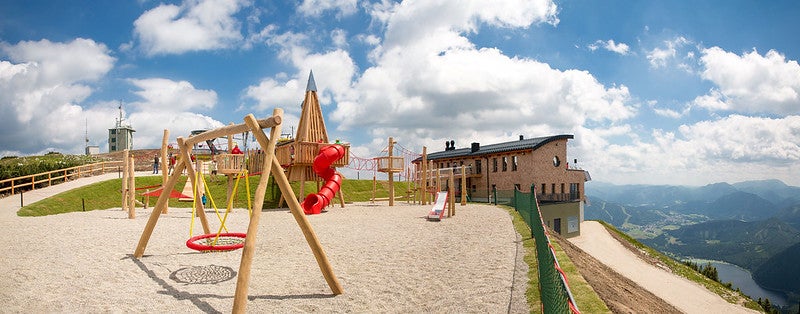 Gemeindealpe Mitterbach - Terzerhaus, Kletterspielplatz © Lindmoser