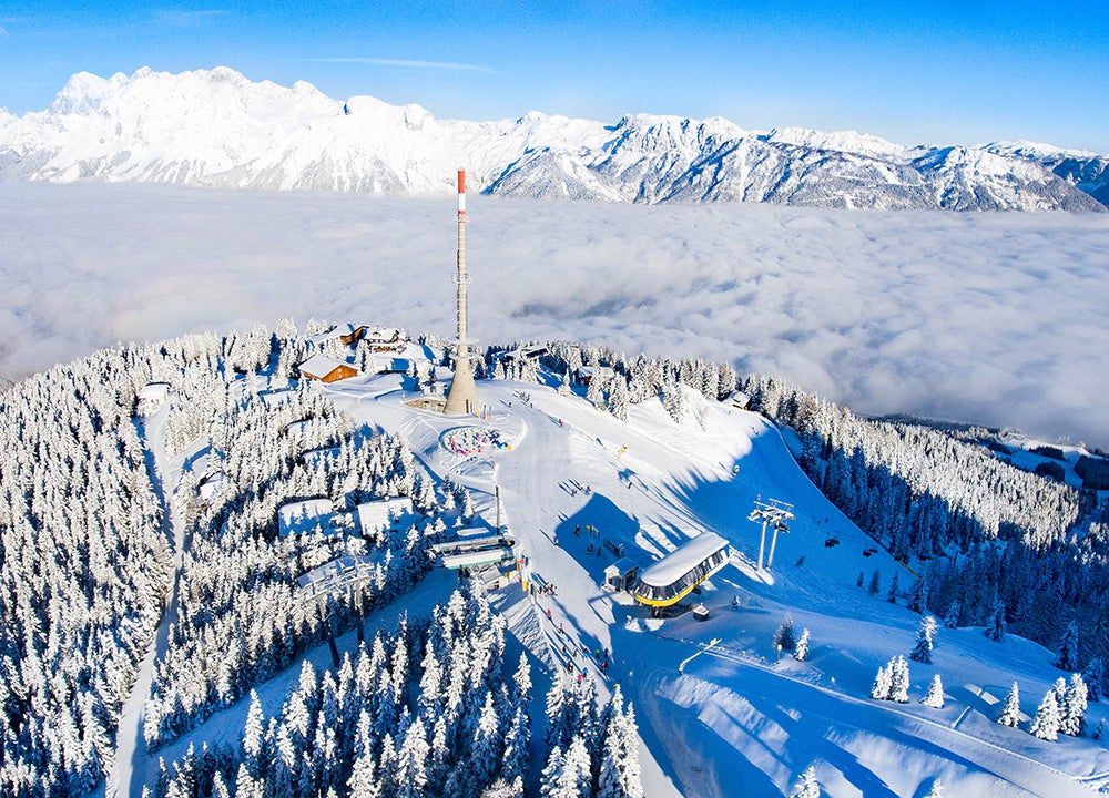 Senderplateau am Hauser Kaibling © Fotograf Josh Absenger