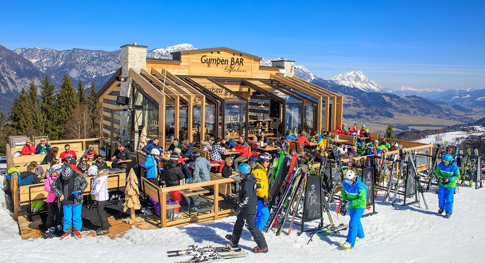 Gumpenbar_AlmSkihütten am Hauser Kaibling ©  Foto Martin Huber 