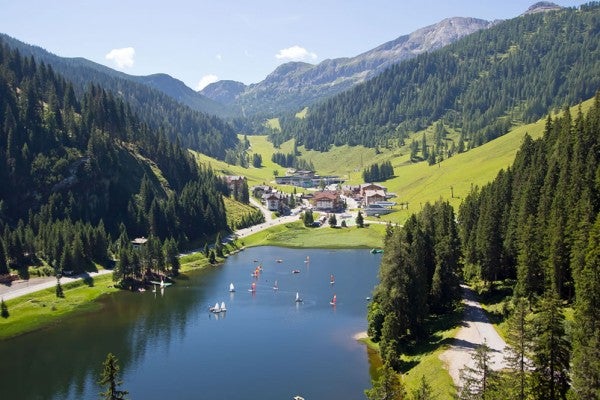 Schwimmen im Zauchensee in Ihrem Sommerurlaub © zauchensee.com