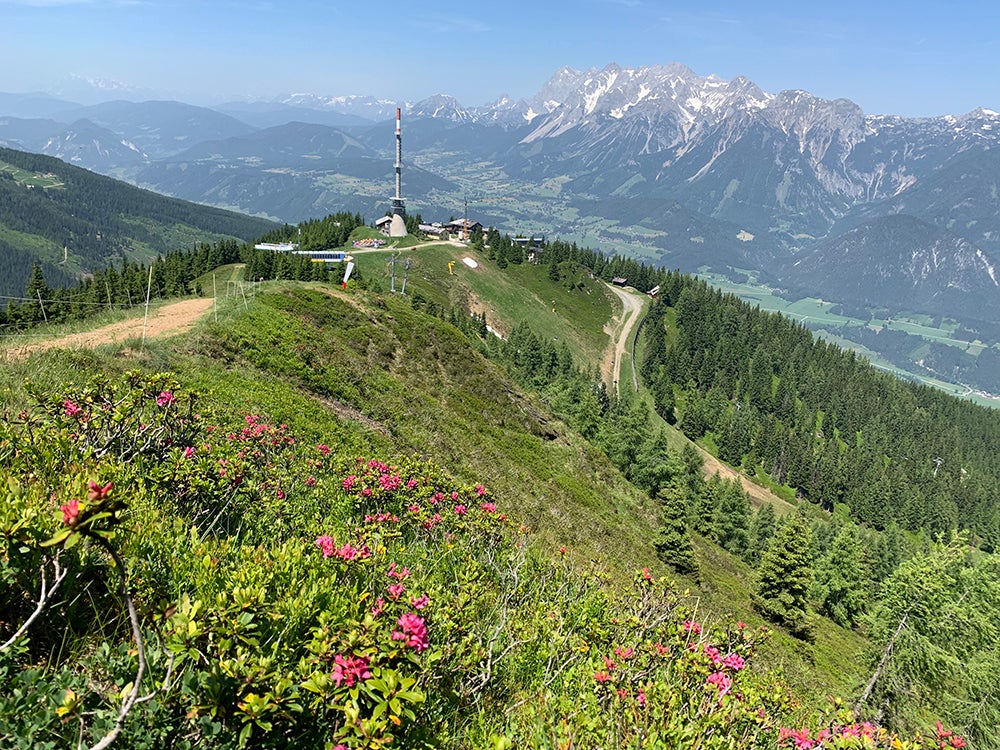 Gipfelwanderweg auf den Sender © Fotograf Hauser Kaibling