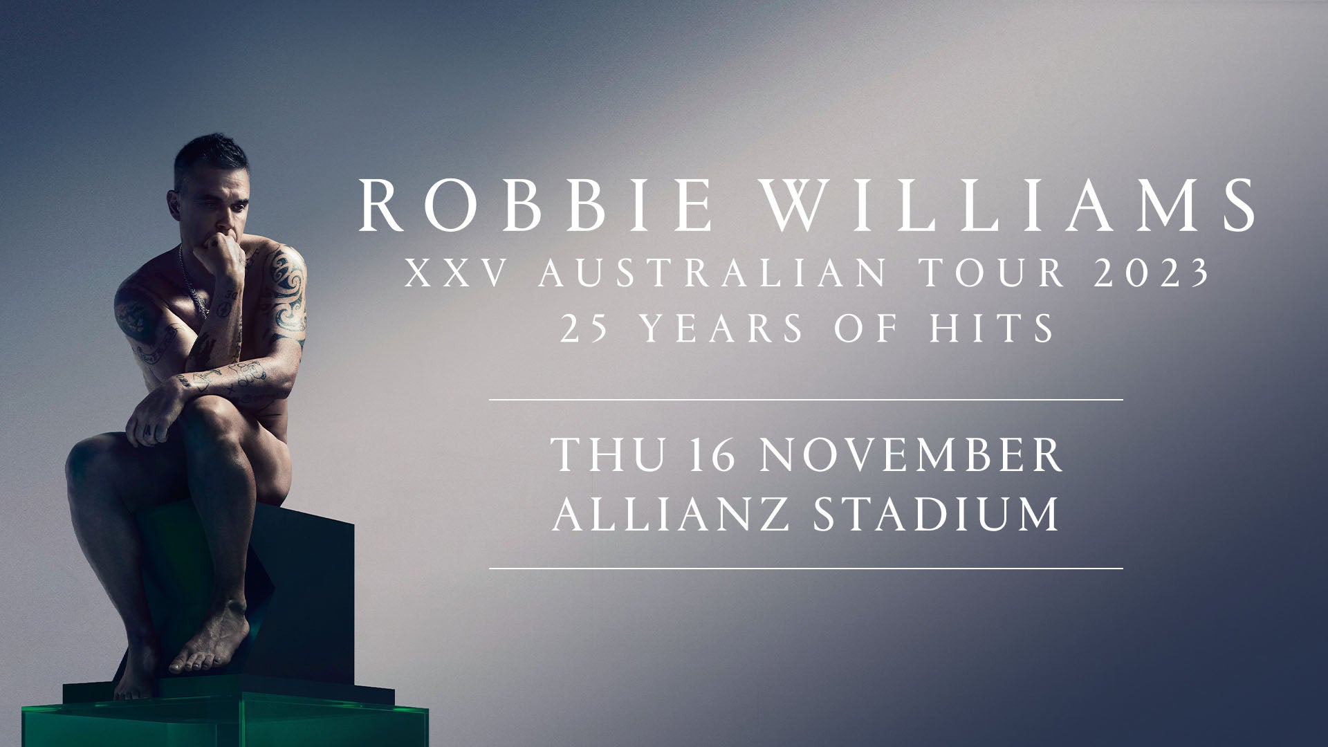 Robbie Williams Heading To Allianz Stadium In 2023