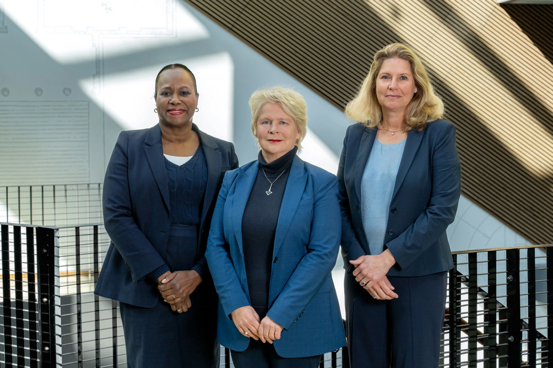 de drie College van Bestuur leden van Avans Hogeschool