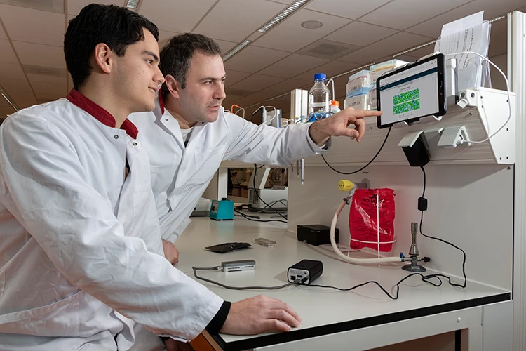  Het lectoraat Analysetechnieken in de Life Science van Centre of Expertise Perspectief in Gezondheid.