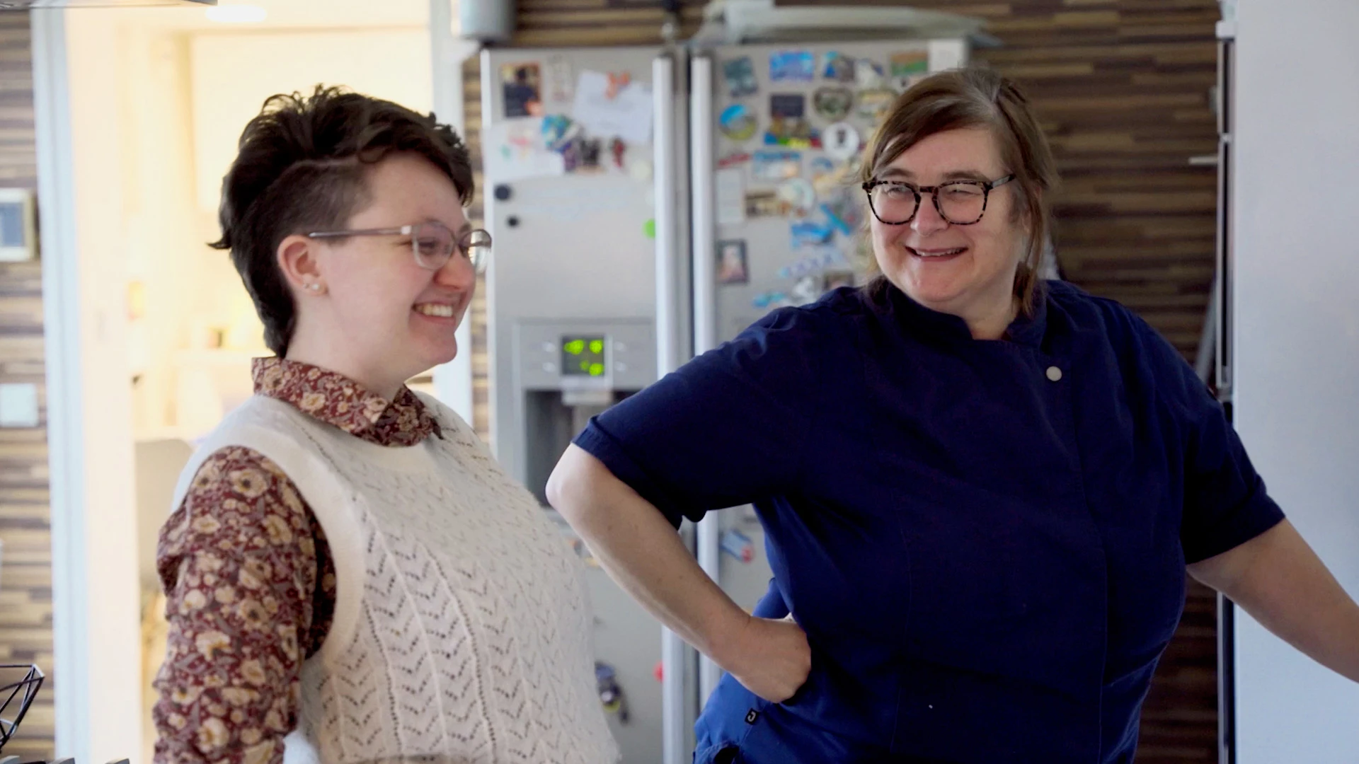 internationale student bij haar hospita