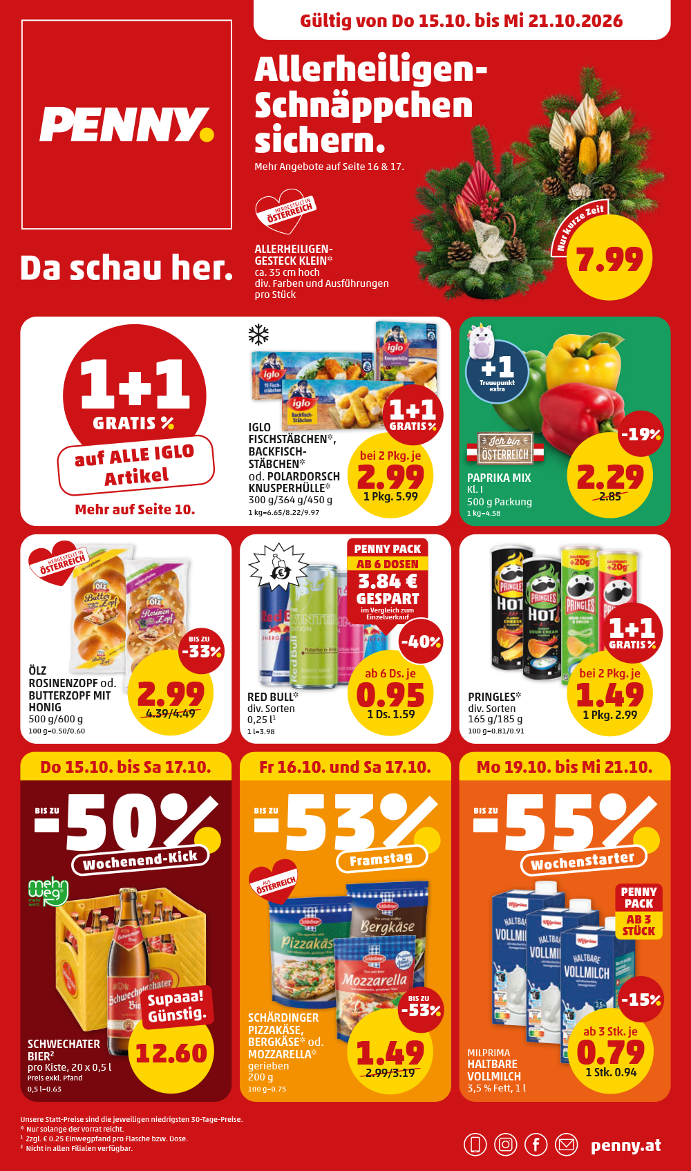 Flugblatt Titelseite 15.10. bis 21.10.2026