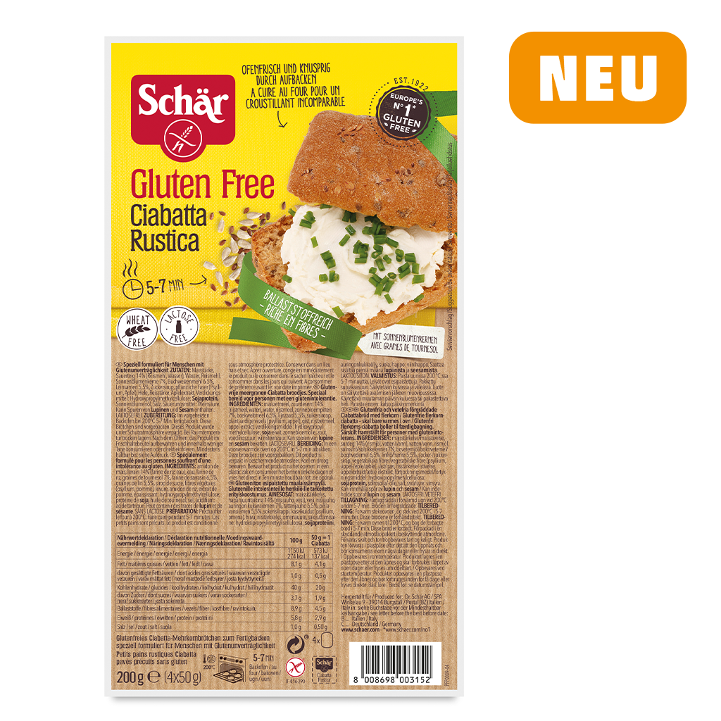 Schär Ciabatta Rustica