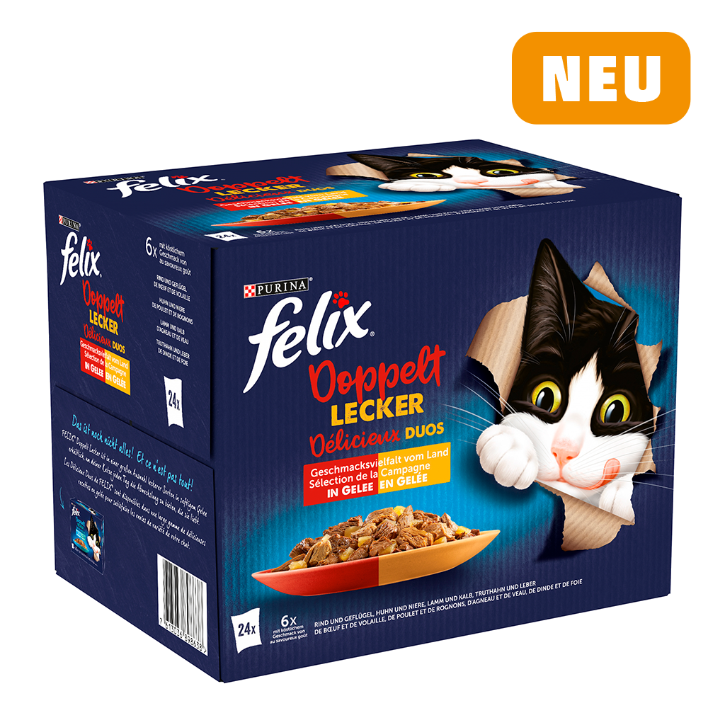 Felix doppelt lecker Fleisch