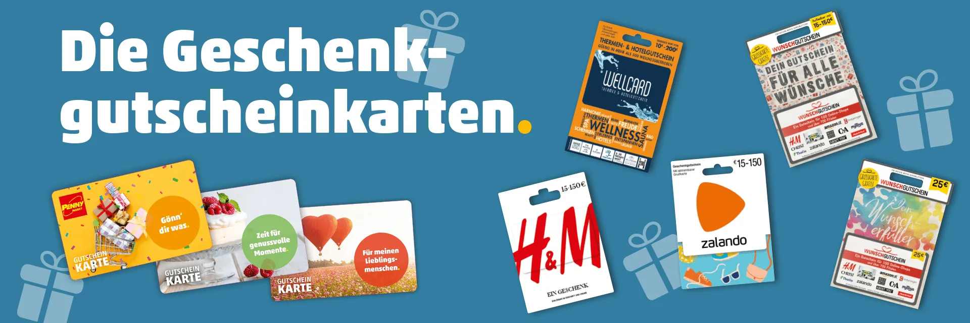 Gutscheine Wertkarten Verschenken | zum Markt & Österreich PENNY