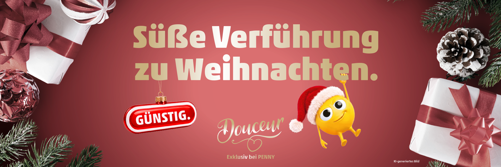 Süße Verführung zu Weihnachten. Douceur - exklusiv bei PENNY.