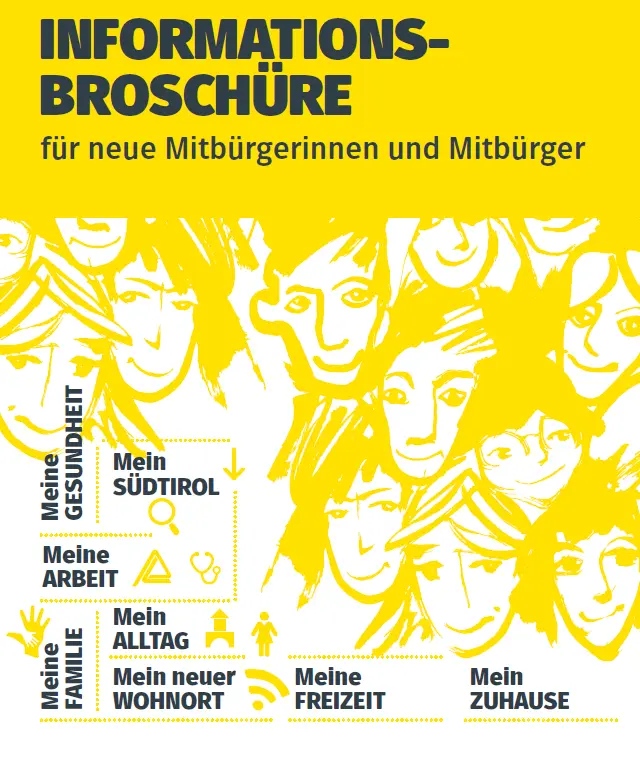 Informationsbroschüre für neue Mitbürgerinnen und Mitbürger
