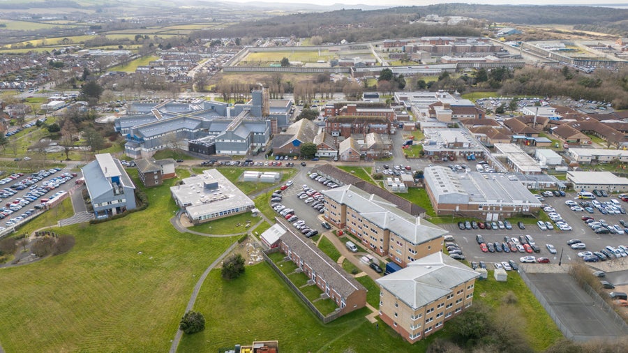 IOW key worker accommodation_aerial view