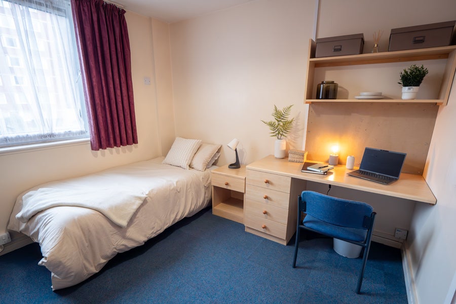 Leicester key worker accommodation bedroom 2